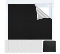 Store Occultant sans Perçage pour Velux, 150x200cm Rideau Occultant sans Percage, Tissu Occultant Ombrage Store Thermique, pour Fenêtre de Toit pour Voyage Famille