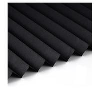 Store Occultant sans Percage Stores en Papier Plissés Filtrant La Lumière, Faciles À Installer, for Fenêtre, Temporaires Et Portables avec Rideau Clips(Black,60 W X 150 L cm)