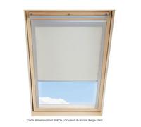Store occultant SOLSTRO, Beige, compatible avec VELUX GGL MK04, GGU MK04, GPL MK04, GPU MK04