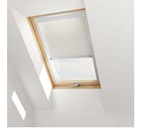 Store occultant SOLSTRO, Blanc, compatible avec VELUX GGL M04, GGL 304, GGL 1, GGU M04, GHL M04, GHL 304, GHL 1