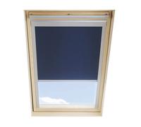 Store occultant SOLSTRO, Bleu Foncé, compatible avec VELUX GGL C02 et GGU C02
