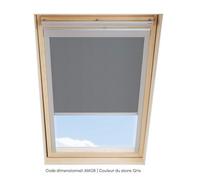 Store occultant SOLSTRO, Gris, compatible avec VELUX GGL MK08, GGU MK08, GPL MK08, GPU MK08