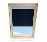 Store occultant SOLSTRO, Noir, compatible avec VELUX GGL C02 et GGU C02