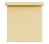 Store occultant temporaire portable - 100 x 130 cm - Polyvalent, enroulable, vertical, pour la maison et les voyages - Couleur crème - Parfait pour n'importe quelle pièce