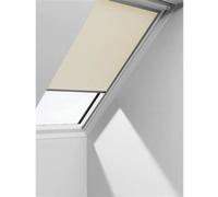 VELUX Store occultant DKLC041085S – Cadre argenté – Beige