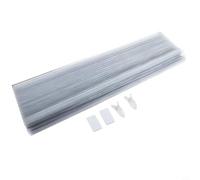 Store pliant complet pour fenêtre - Bloque efficacement la lumière du soleil pour des conditions de vie idéales (gris)