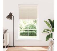 Store plissé - 100 x 200 cm - Crème - Klemmfix - Sans perçage - Protection solaire en polyester - Brise-vue pour fenêtres et portes - Régulation de la lumière - Design moderne