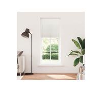 vidaXL Store Plissé 80x200 cm Pare-vue Salle de Séjour Cuisine Bureau Chambre 240604 Blanc G