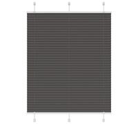 Store plissé anthracite 110x100 cm largeur du tissu 109,4 cm vidaXL