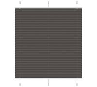Store plissé anthracite 120x100 cm largeur du tissu 119,4 cm vidaXL