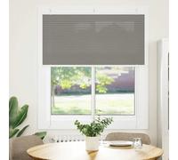 Store plissé anthracite 120x100 cm largeur du tissu 119,4 cm vidaXL