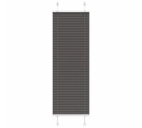 Store plissé anthracite 50x100 cm largeur du tissu 49,4 cm vidaXL