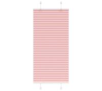 vidaXL Plissé rose 55x150 cm Largeur du tissu 54,4 cm Polyester