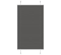 Store plissé anthracite 75x150 cm largeur du tissu 74,4 cm vidaXL