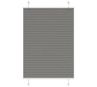 Store plissé blanc 100x150 cm largeur du tissu 99,4cm polyester vidaXL