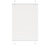 Store plissé blanc 100x150 cm largeur du tissu 99,4cm polyester vidaXL