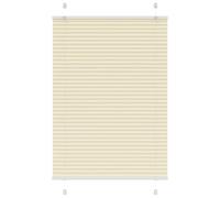 Store plissé blanc 100x150 cm largeur du tissu 99,4cm polyester vidaXL