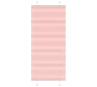 Store plissé blanc 100x200cm largeur du tissu 99,4 cm polyester vidaXL