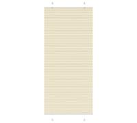 Store plissé blanc 100x200cm largeur du tissu 99,4 cm polyester vidaXL