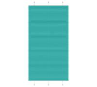 Store plissé blanc 110x200cm largeur du tissu 109,4cm polyester vidaXL