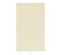 Vidaxl Store Plissé Crème 110x200cm Largeur Du Tissu 109,4cm Polyester