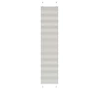 vidaXL Plissé gris clair 40x200 cm Largeur du tissu 39,4 cm Polyester