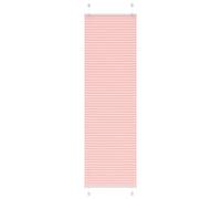 Store plissé blanc 55x200 cm largeur du tissu 54,4 cm polyester vidaXL