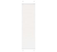 Store plissé blanc 55x200 cm largeur du tissu 54,4 cm polyester vidaXL