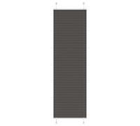 Store plissé blanc 55x200 cm largeur du tissu 54,4 cm polyester vidaXL