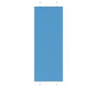 Store plissé blanc 70x200 cm largeur du tissu 69,4 cm polyester vidaXL