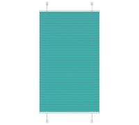 Store plissé blanc 75x100 cm largeur du tissu 74,4 cm polyester vidaXL