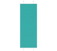 vidaXL Store plissé Blanc 75x200 cm Polyester Largeur tissu 74,4 cm pour fenêtre/véranda