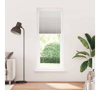 Store plissé blanc 80x200 cm largeur du tissu 79,4 cm polyester vidaXL