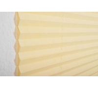 Store plissé BURI 100/120cm blanc jaune Store plissé Protection solaire Protection visuelle Store, Couleur:Jaune, Taille:100x160 cm