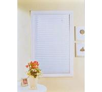 Store plissé BURI 100/120cm blanc jaune Store plissé Protection solaire Protection visuelle Store, Couleur:blanc, Taille:100x160 cm