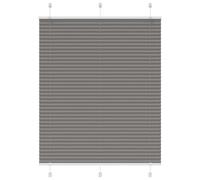 Store plissé crème 105x150cm largeur du tissu 104,4cm polyester vidaXL