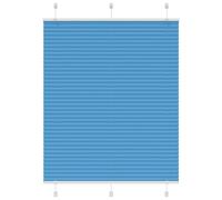 Store plissé crème 105x150cm largeur du tissu 104,4cm polyester vidaXL