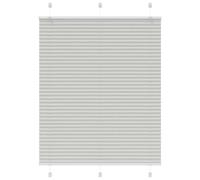 Store plissé crème 105x150cm largeur du tissu 104,4cm polyester vidaXL