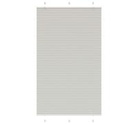 Vidaxl Store Plissé Gris Clair 120x200cm Largeur Du Tissu 119,4cm