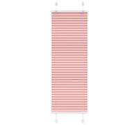 vidaXL Plissé rose 45x150 cm Largeur du tissu 44,4 cm Polyester