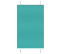 vidaXL Store plissé vert pétrole 80x150 cm Polyester Largeur du tissu 79,4 cm