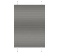 Vidaxl Store Plissé Anthracite 90x150 Cm Largeur Du Tissu 89,4 Cm