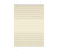 vidaXL Store plissé crème 95x150 cm – Largeur tissu 94,4 cm – Polyester