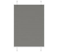 Store plissé crème 95x150 cm largeur du tissu 94,4 cm polyester vidaXL