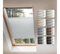 Store Plissé de Toit Concept Blinds à Structure Alvéolaire - sur Mesure, Occultant & Isolant Thermique, 7 Coloris, Réglable Haut/Bas, Installation Facile, Store Premium