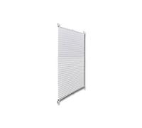 Store plissé en blanc 70 x 125 cm