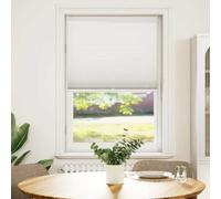vidaXL Store plissé 90x125 cm Blanc Blanc