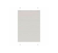 vidaXL Plissé gris clair 95x150 cm Largeur du tissu 94,4 cm Polyester