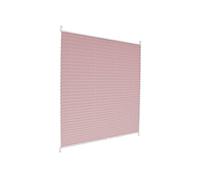 Store Plissé Klemmfix 100 x 200 cm, Rose, sans Perçage, Montage sur Le Cadre