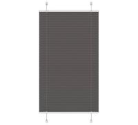Store plissé Noir 80x100 cm Largeur du Tissu 79,4 cm Polyester,Maison & Jardin, Décorations, Habillages de fenêtre, Stores vénitiens & Stores en Toile, Noir (Poids 0.7KG)